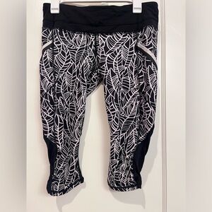 Lululemon run capris size 8